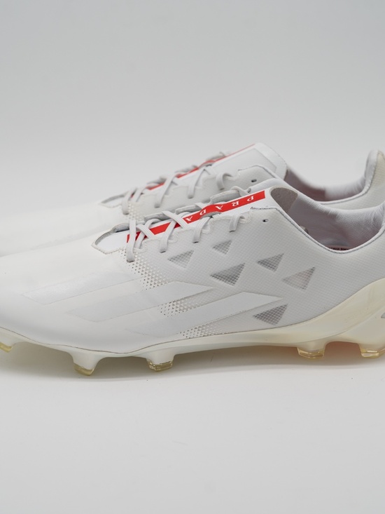 Adidas x Prada X Crazyfast Lux.1 FG Silver White Red IE3178 Men\'s Size 12 US main image 12